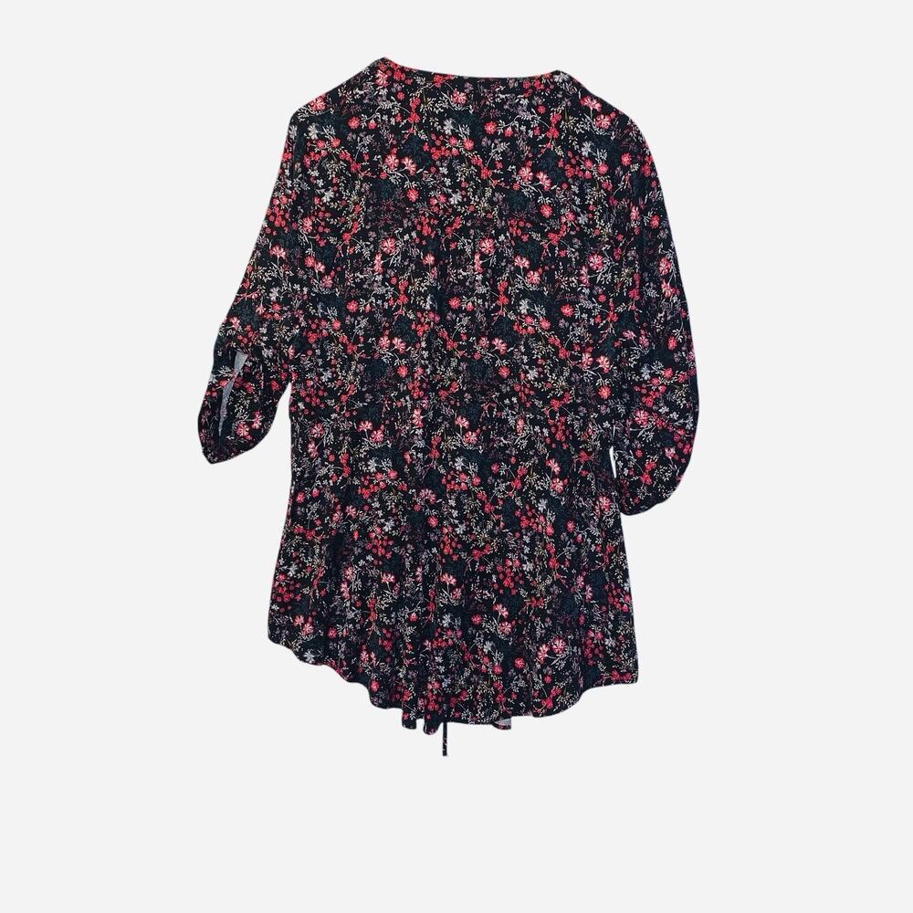 Torrid Blouse Womens 1 Floral Boho Peasant Hippie Flowy Cottagecore - Picture 2 of 9